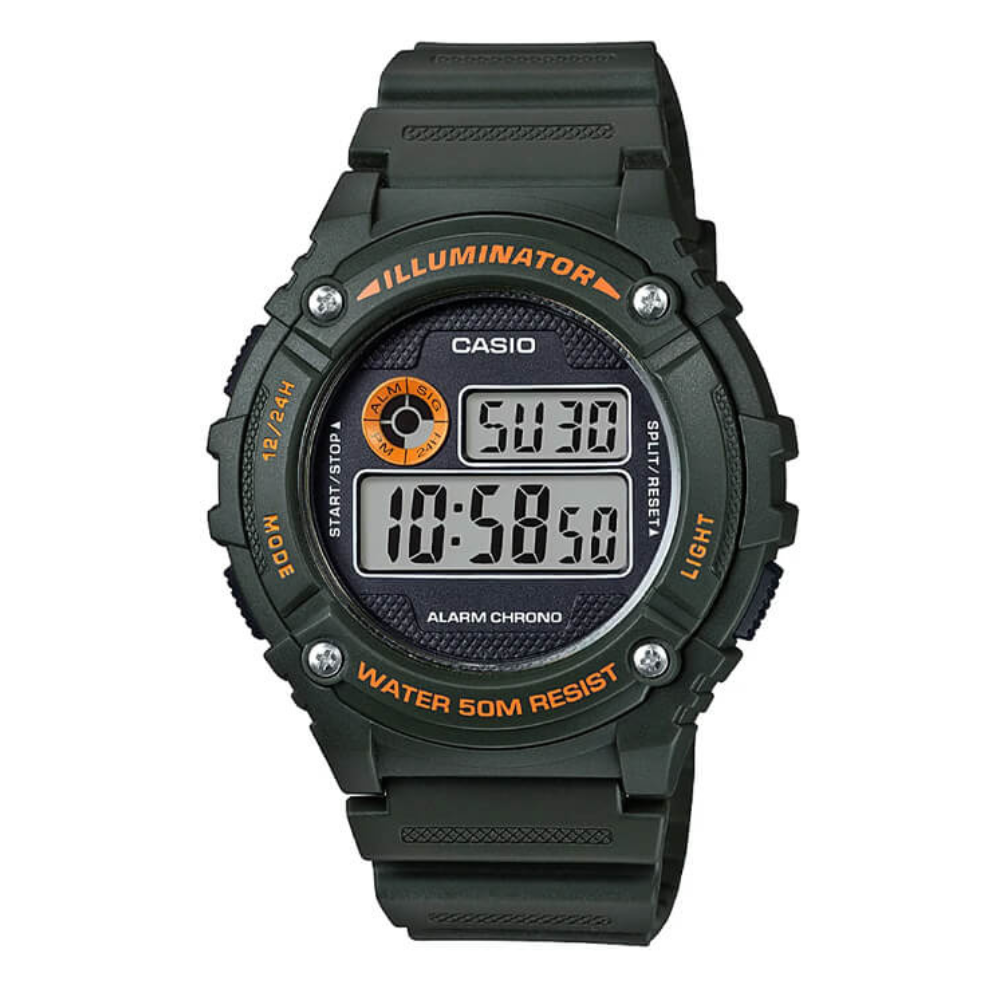 Reloj Casio W-216H-3BV Hombre - Digital